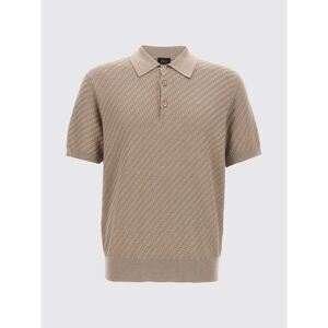 Brioni Polo Shirt Men Beige